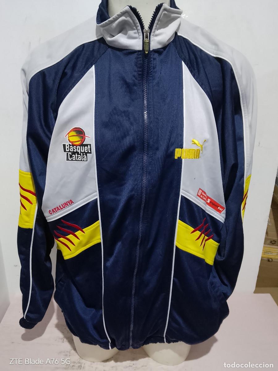 Sports collectibles: Catalunya Basket Basquet chaqueta basketball seleccion catalana xl 68cts