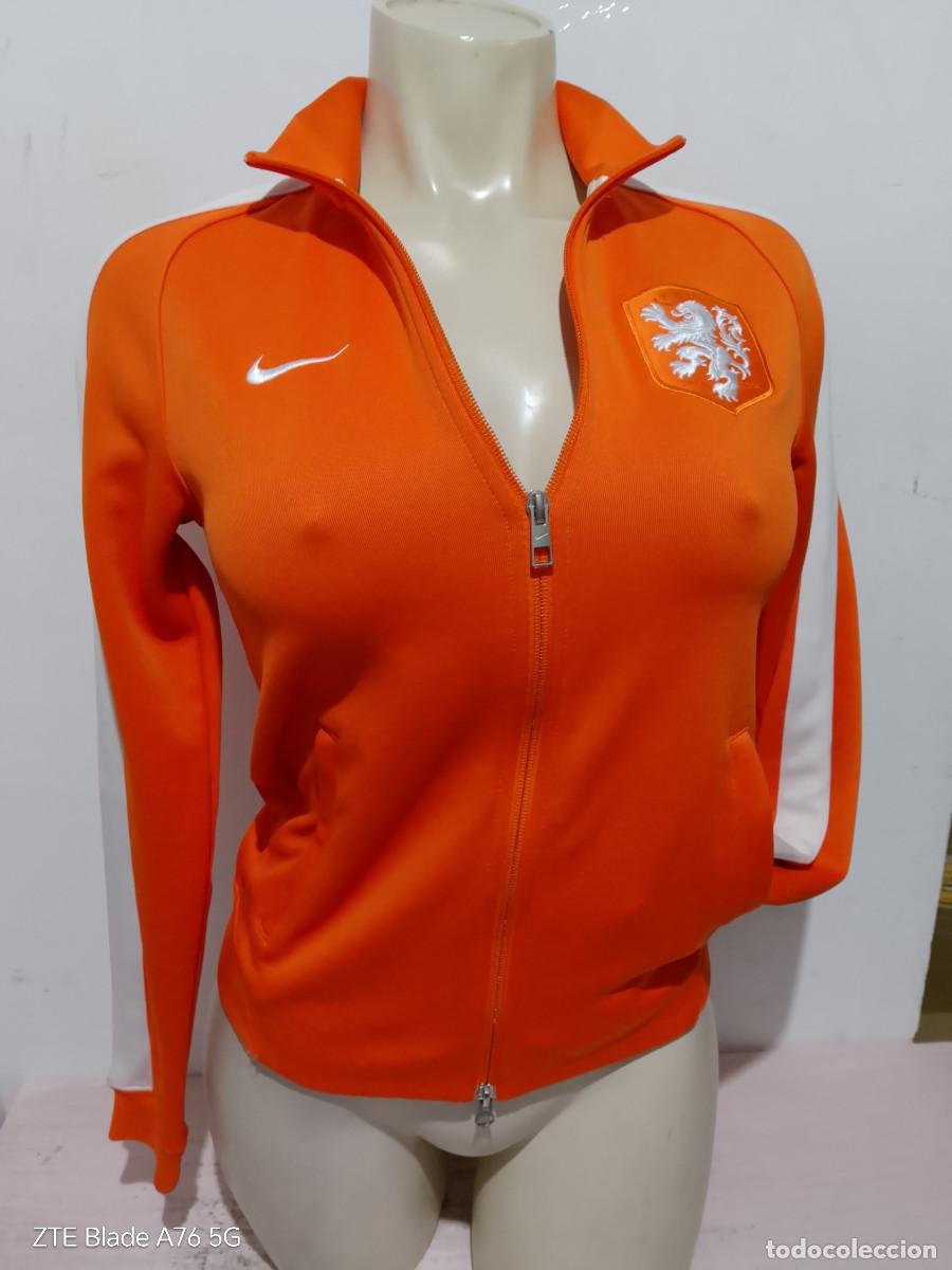 Sports collectibles: Netherlands Holland voetbal chaqueta futbol football jacket s 48cts