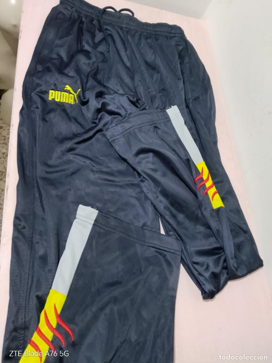 Colecionismo desportivo: Catalunya Pantalon futbol vintage 1996 chandal seleccion catalana M