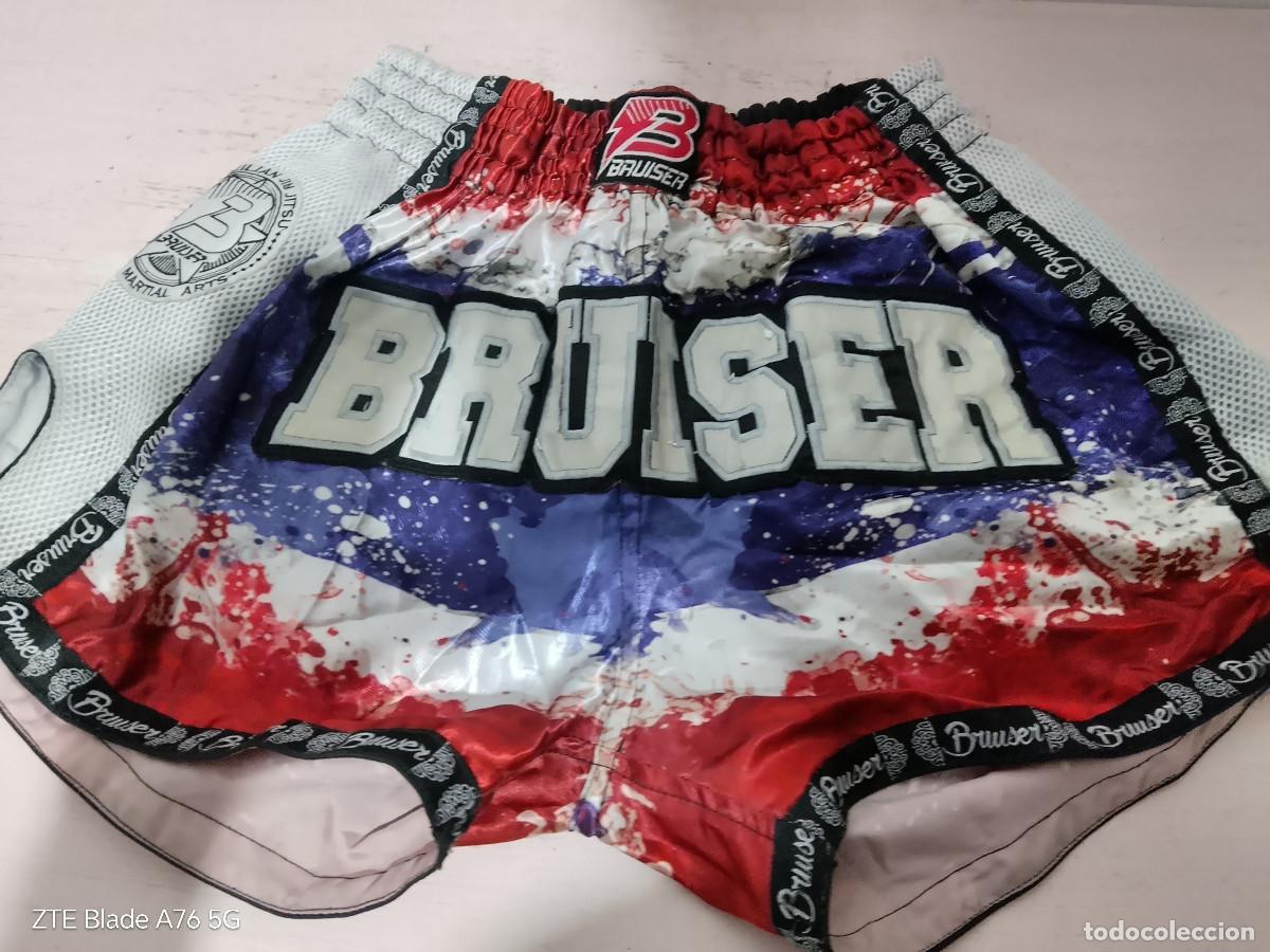 Colecionismo desportivo: Thailand Kickboxing Muay Thai shorts pantalon boxeo boxing bruiser L