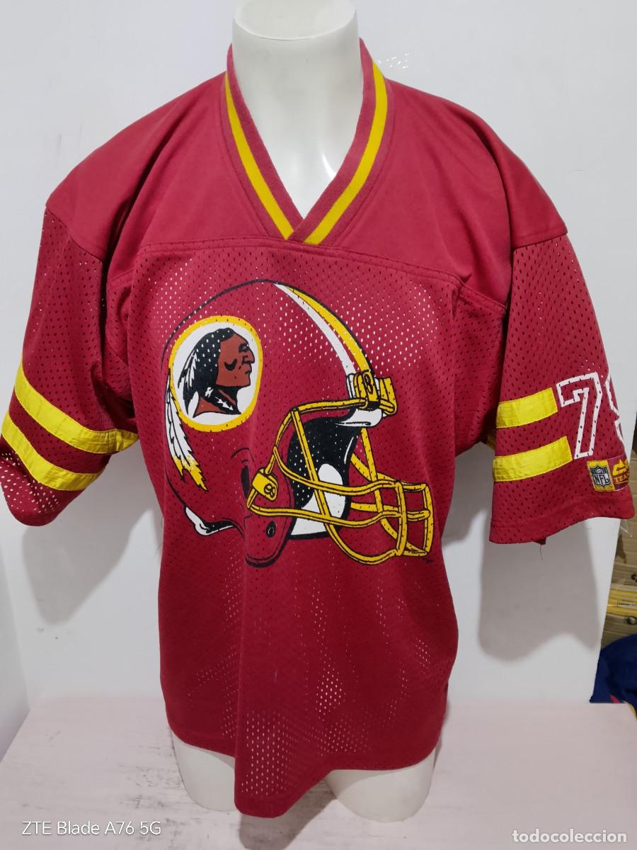 Coleccionismo deportivo: Washington RedSkins NFL vintage classic jersey camiseta shirt futbol americano M 65cts equ XL