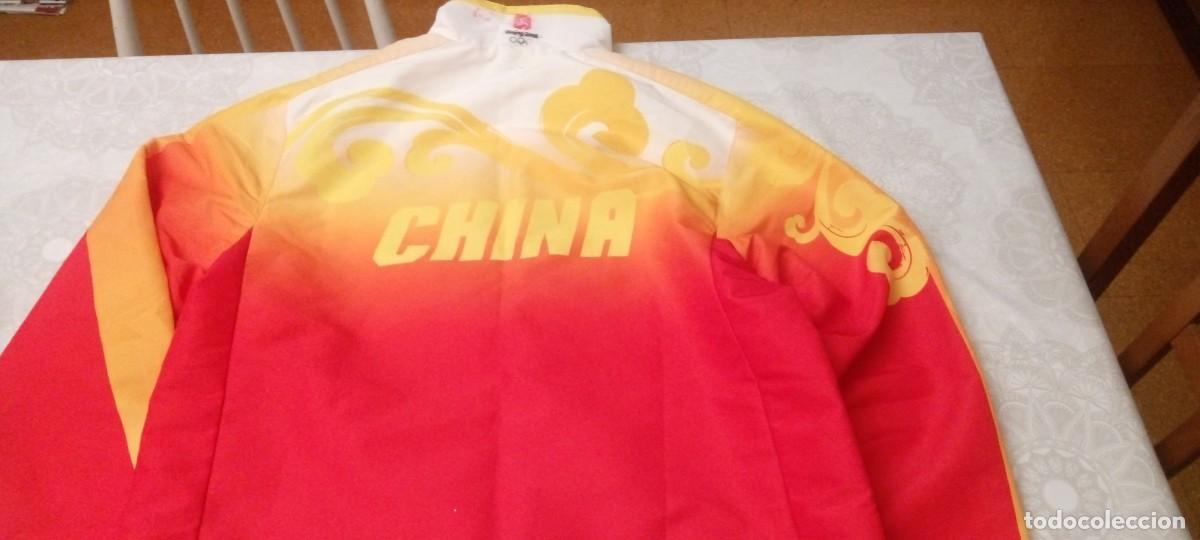 Coleccionismo deportivo: Chaqueta de Chandal China Olimpiada 2008 - Foto 7