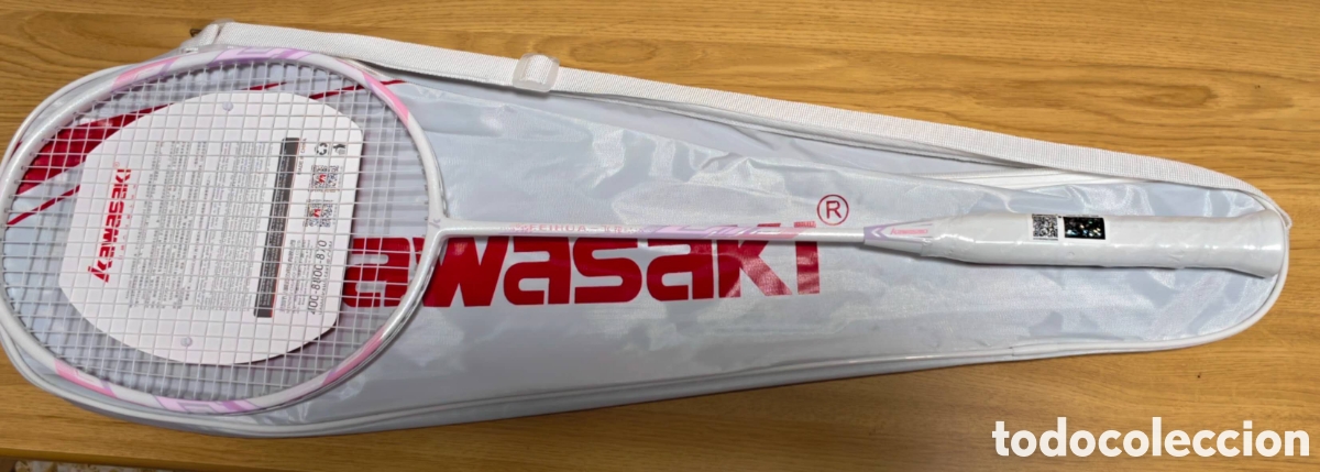 Coleccionismo deportivo: Raqueta/Racket de b&aacute;dmiton Kawasaki - Foto 4
