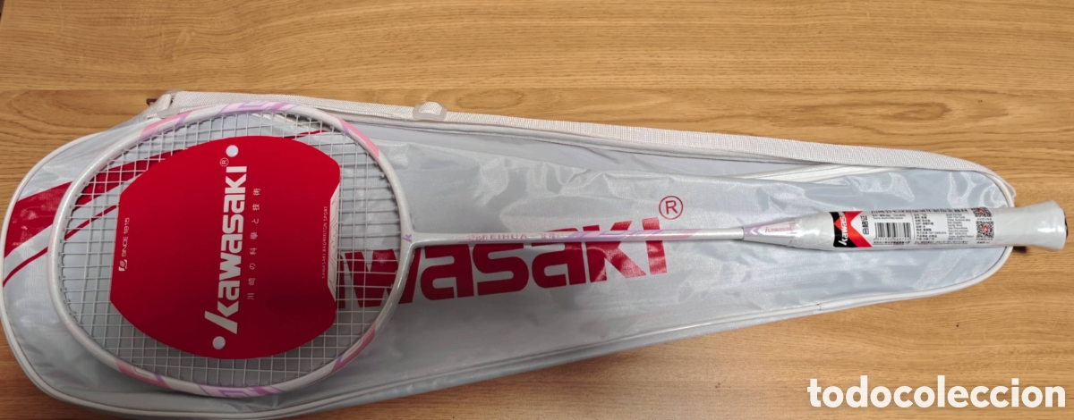 Coleccionismo deportivo: Raqueta/Racket de b&aacute;dmiton Kawasaki - Foto 1