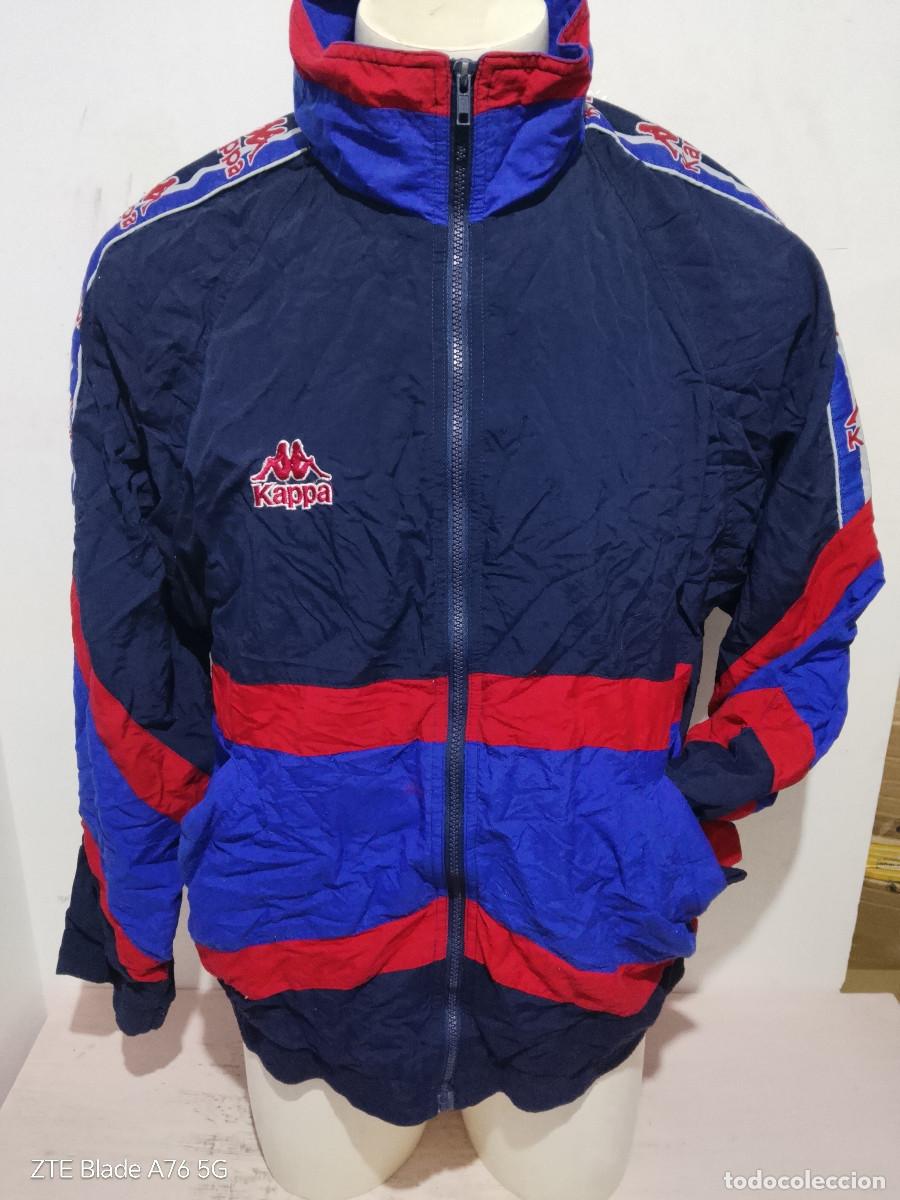 Coleccionismo deportivo: FC Barcelona 1994 Kappa chaqueta futbol vintage football jacket L 64cts