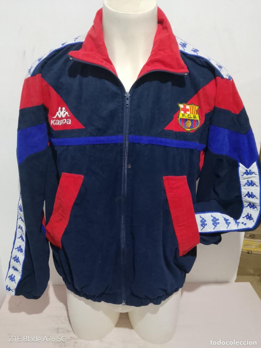 Coleccionismo deportivo: FC Barcelona 1993 kappa chaqueta futbol jacket football L 64cts