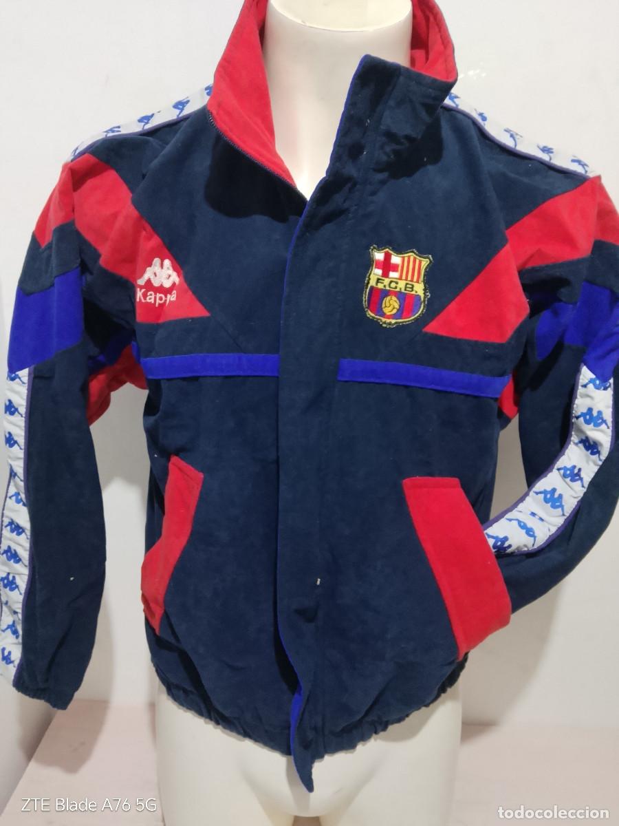 Coleccionismo deportivo: FC Barcelona chaqueta kappa futbol 1993 vintage football 64cts L