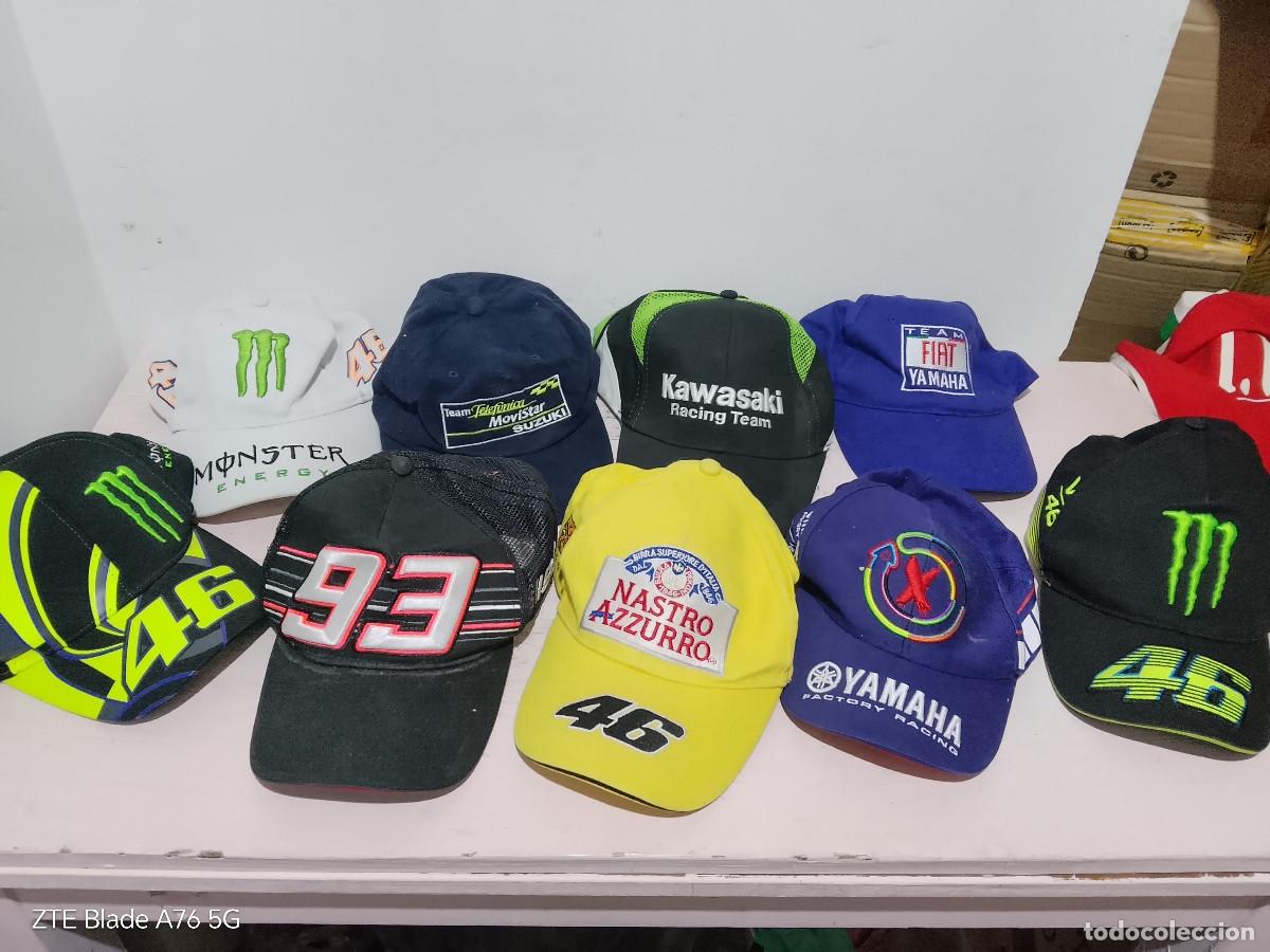 Coleccionismo deportivo: Lote de Gorras Motogp racing caps cap motor motorsports gorra
