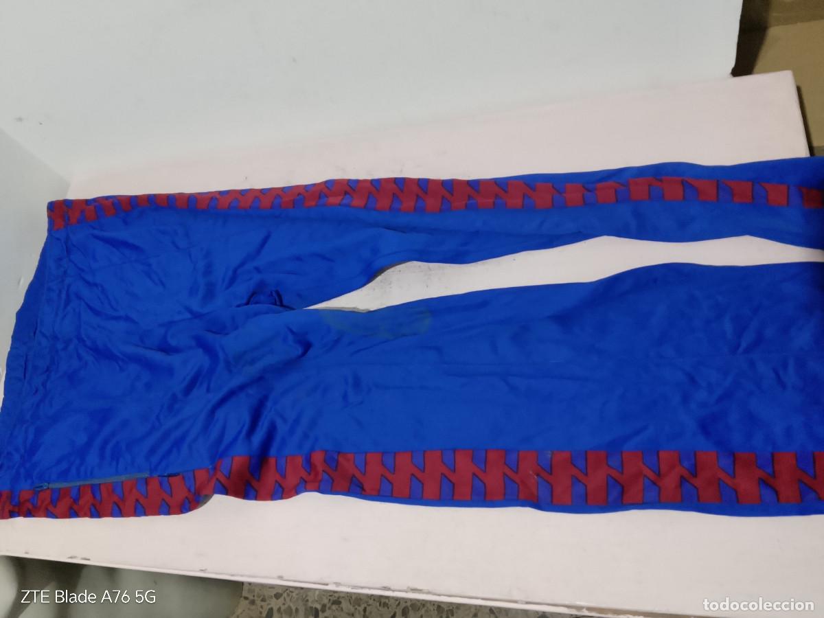 Coleccionismo deportivo: MEYBA FC Barcelona 1990 pants tracksuit vintage pantalon chandal 43cts M (ligero arreglo interior)
