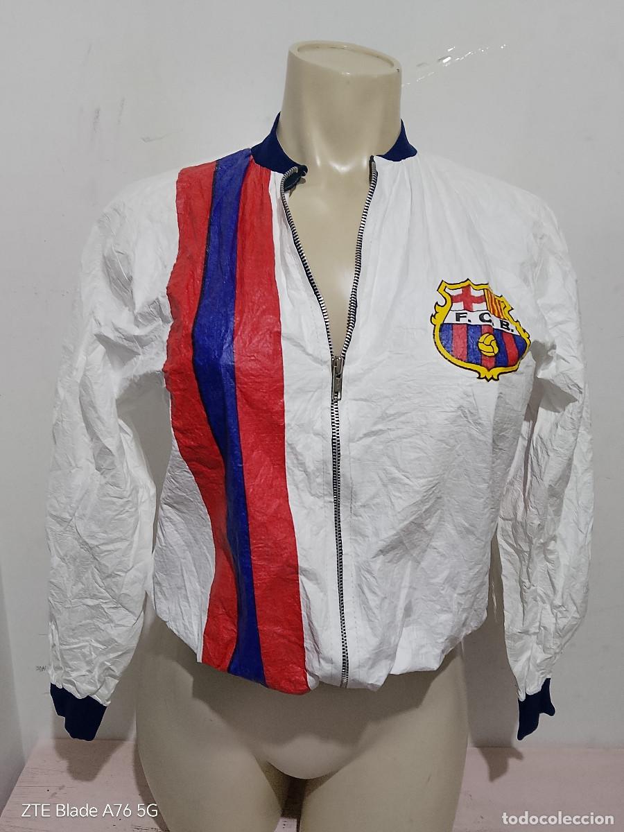 Coleccionismo deportivo: 1970 fc Barcelona chaqueta vintage futbol football M 52cts unisex