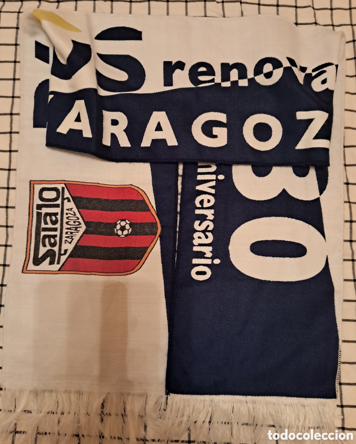 Coleccionismo deportivo: Bufanda Futbol-sala R&iacute;os Renovables Zaragoza