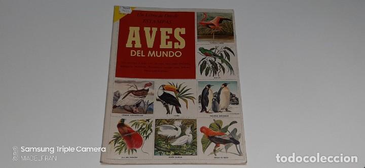 Collectionnisme Cartes &agrave; collectionner et Albums: ALBUM DE CROMOS - ANTIGUO LIBRO DE ORO DE ESTAMPAS - AVES DEL MUNDO - ED. NOVARO A&Ntilde;O 1969