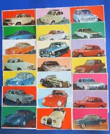 Coleccionismo cromos antiguos: 21 Cromos Colecci&oacute;n AUTO 1967 - Foto 1
