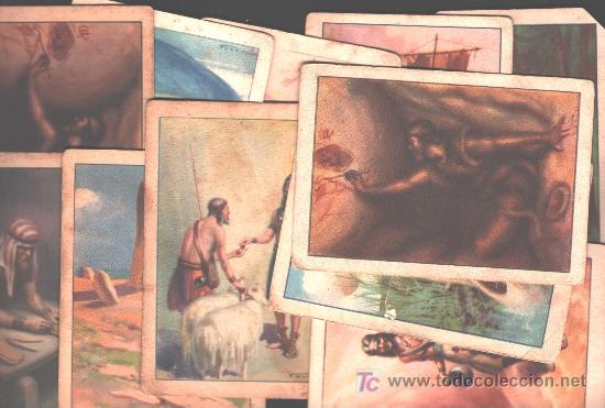 Coleccionismo cromos antiguos: 11 cromos de Historia del Progreso Humano - Foto 1