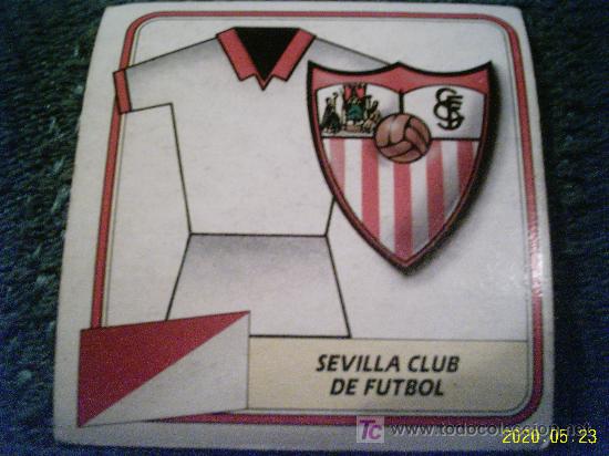 Collectable Antique Stickers: CROMO DE SEVILLA C.F. . LIGA 89-90. EDICIONES ESTE