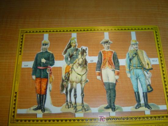 Coleccionismo cromos antiguos: 1 LAMINA CROMOS INGLESES - Foto 1