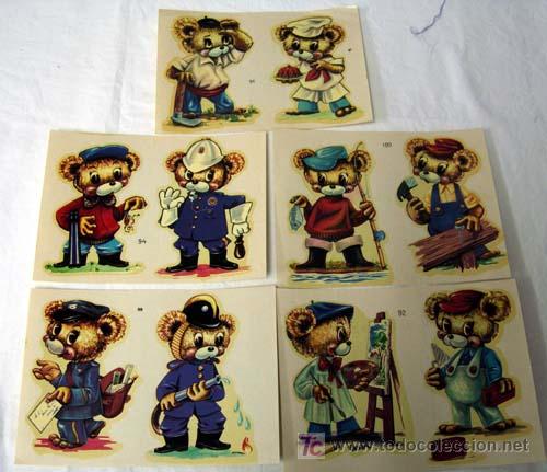 Coleccionismo cromos antiguos: 5 Calcoman&iacute;as oficios de Chaveli - Foto 1