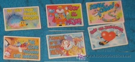 Coleccionismo cromos antiguos: BOLLYCAO PHOSKITOS peguitarjetas MATUTANO BIMBO CROPAN RECORTITOS BOLLYCAO VPA pegui-tarjeta