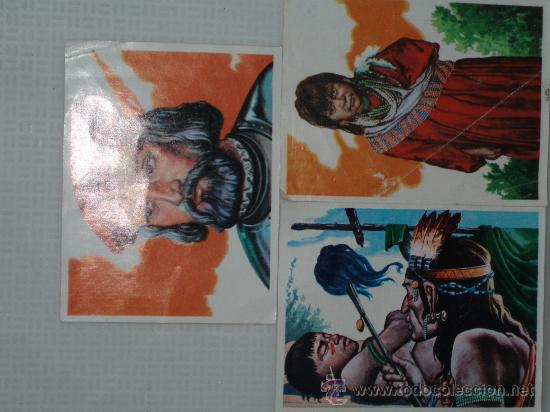 Collectable Antique Stickers: LOTE 3 CROMOS AMERICA Y SUS HABITANTES MAGA n&ordm; 67, 93 y 24