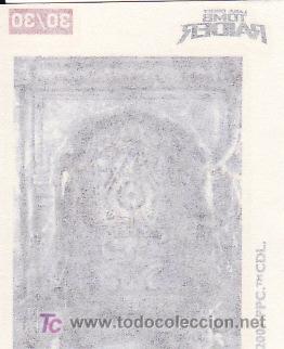 Coleccionismo cromos antiguos: SWEET BOX-- CALCOMANIA  N&ordm;  30  DE 30  TOM RAIDER - Foto 1