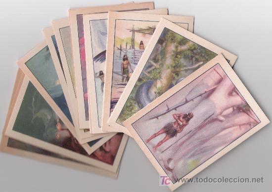 Coleccionismo cromos antiguos: Historia del progreso humano. Cromos culturales - Foto 1