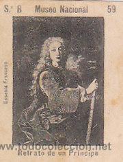 Coleccionismo cromos antiguos: Museo nacional, serie B n&ordm; 59 - Foto 1
