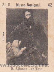 Coleccionismo cromos antiguos: Museo nacional, serie B n&ordm; 62 - Foto 1
