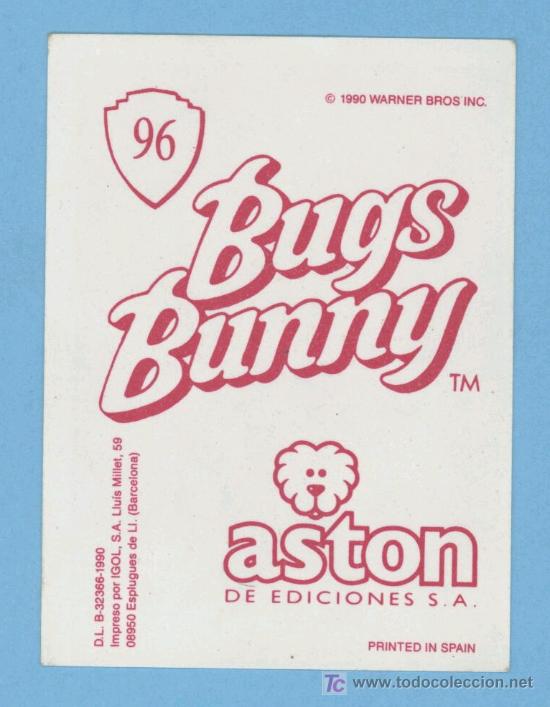 Coleccionismo cromos antiguos: Bugs Bunny - ASTON - Foto 1