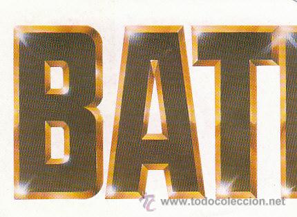Coleccionismo cromos antiguos: Batman (de Aston Ediciones) n&ordm; 1 - Foto 1