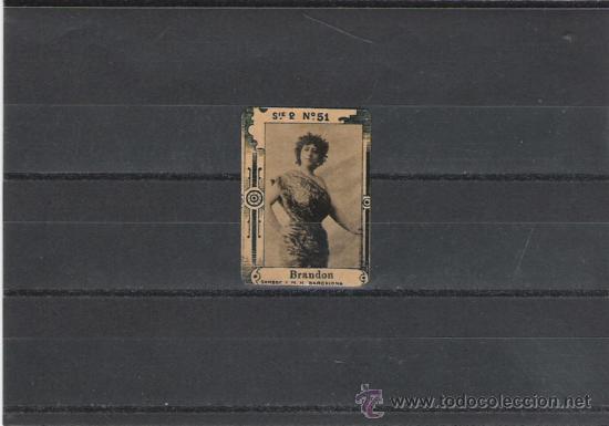 Collezionismo Figurine antiche: FOTOTIPIA DE LA SERIE N&ordm; 2  CROMO N&ordm; 51