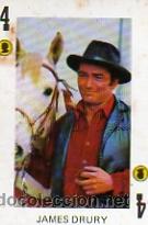Coleccionismo cromos antiguos: CROMO CARTA JAMES DRURY - Foto 1