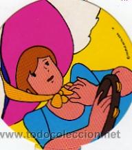 Collezionismo Figurine antiche: CROMO PEGATINA SERIE DE LA T.V MARCO DANONE