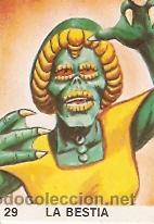 Coleccionismo cromos antiguos: CROMO SUPER MONSTRUOS N&ordm; 29 LA BESTIA - Foto 1