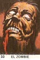 Coleccionismo cromos antiguos: CROMO SUPER MONSTRUOS N&ordm; 33 EL ZOMBIE - Foto 1