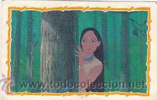 Coleccionismo cromos antiguos: Pocahontas de Panini n&ordm; 109 - Foto 1