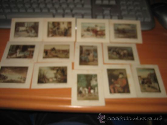 Coleccionismo Cromos antiguos: 22 CROMOS  ART TREASURES  COLECCION RESZKE CIGARRILLOS