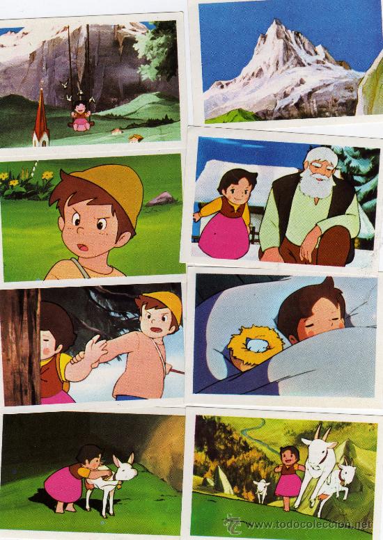 Coleccionismo cromos antiguos: LOTE DE CROMOS DE HEIDI. - Foto 1