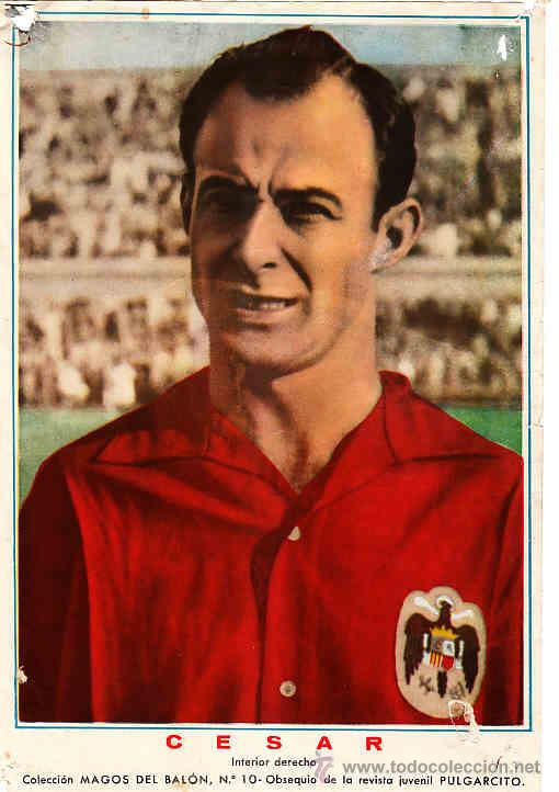 Coleccionismo cromos antiguos: COLECCION MAGOS DEL BALON N&ordm; 10 CESAR - Foto 1