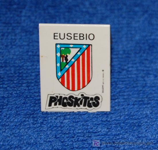 Coleccionismo cromos antiguos: eusebio - Ath. Madrid - Phoskitos - 1973 - Foto 2