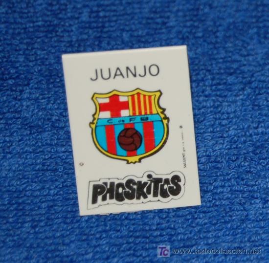 Coleccionismo cromos antiguos: Juanjo - Barcelona - Phoskitos - 1973 - Foto 2