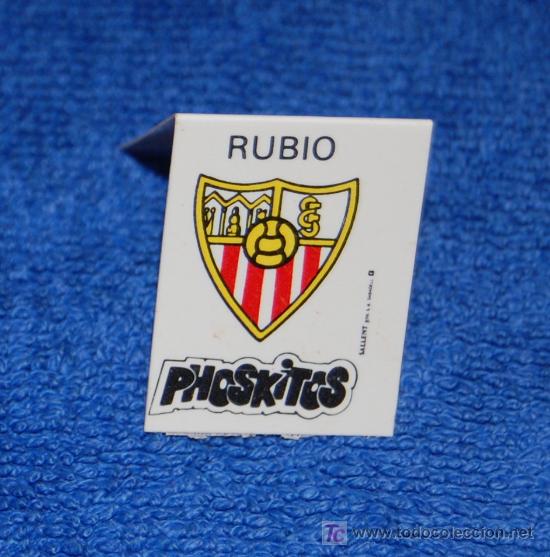 Coleccionismo cromos antiguos: Rubio - Sevilla - Phoskitos - 1973 - Foto 2