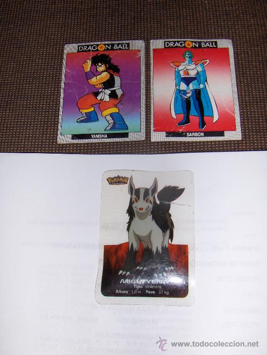 Coleccionismo cromos antiguos: DRAGON BALL DE ESTE Y POKEMON LAMINCARDS. - Foto 1