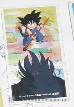 Coleccionismo Cromos antiguos: dragon ball bola de dragon goku