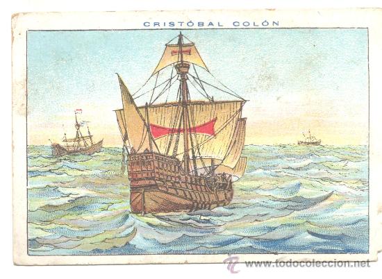 Coleccionismo cromos antiguos: CROMO CRISTOBAL COLON CHOCOLATE JUNCOSA N&ordm; 30 - Foto 1