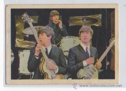 Coleccionismo cromos antiguos: CROMO DE LOS BEATLES DE CHICLES A. & B. C. CHEWING GUM - Foto 1