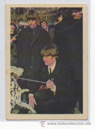 Coleccionismo cromos antiguos: CROMO DE LOS BEATLES DE CHICLES A. & B. C. CHEWING GUM - Foto 1