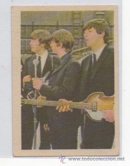 Coleccionismo cromos antiguos: CROMO DE LOS BEATLES DE CHICLES A. & B. C. CHEWING GUM - Foto 1