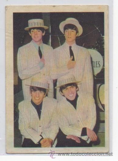 Coleccionismo cromos antiguos: CROMO DE LOS BEATLES DE CHICLES A. & B. C. CHEWING GUM - Foto 1