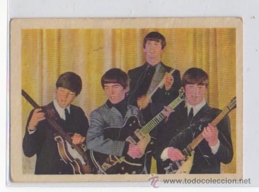 Coleccionismo cromos antiguos: CROMO DE LOS BEATLES DE CHICLES A. & B. C. CHEWING GUM - Foto 1