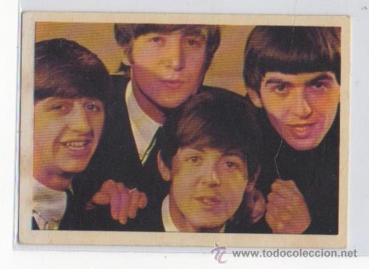 Coleccionismo cromos antiguos: CROMO DE LOS BEATLES DE CHICLES A. & B. C. CHEWING GUM - Foto 1